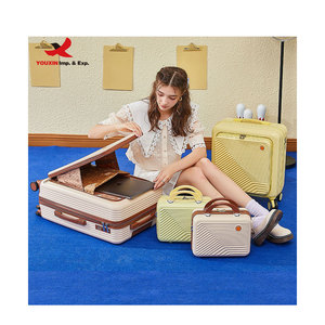 Gift Custom Hot Selling Luggage Travel Bags 20 Inch Abs 4 Wheels Trolley <b>Suitcases</b> <b>Suitcase</b> Luggage - Product Image 2