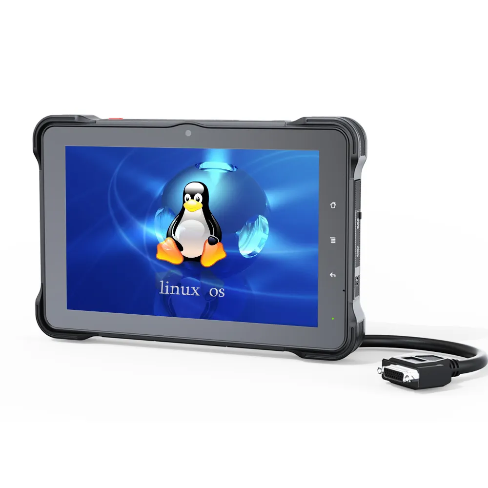 Tablette PC robuste, 10.1 pouces, avec système d'exploitation Linux OS, pour le suivi des véhicules, 1000 nits