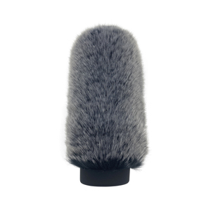 Micrófono Furry Muff Cap Wind Stopper Felpa Micrófono Cubierta <span class=keywords><strong>Mic</strong></span> Reducción de ruido Wind Shield - Product Image 4