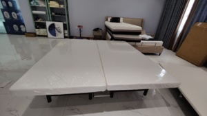 Nội Thất Phòng Ngủ Hi Thấp Khí Duy Nhất Mùa Xuân Điều Khiển Nâng Điện Khách Sạn Nâng Giường Với Bánh Xe Phổ Quát - Product Image 6