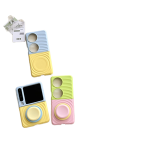 Para Huawei PuraX, funda de teléfono con pantalla plegable para Xiaomi MIXFlip2, accesorio de generación, funda de teléfono de Color de contraste de lujo - Product Image 2