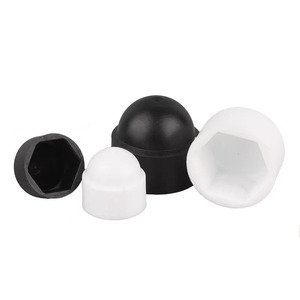 Vente en gros de capuchons de protection hexagonaux antirouille M6 en plastique pour écrous - Product Image 2