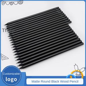 Pensil Bulat Hitam SEAPEN, Sangat Keren dan Menarik, Dapat Ditambahkan Penghapus, Pensil untuk Siswa Sekolah, Dapat Dicetak atau Diukir Logo Sesuai Pesanan - Product Image 6