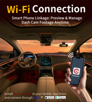 Caméra embarquée 4K pour voiture, 4 canaux, WiFi, 360° Fisheye, GPS, surveillance de stationnement 24h/24, capteur G, enregistrement en boucle, enregistreur vidéo, écran IPS 3,39 pouces