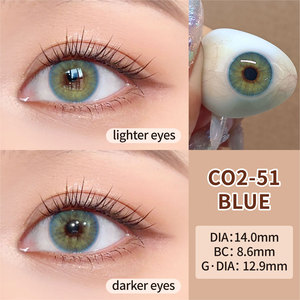 Lentes de contacto de <span class=keywords><strong>hidrogel</strong></span> de <span class=keywords><strong>silicona</strong></span> Máximo flujo de oxígeno, comodidad y UV - Product Image 3
