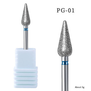 Kit de fraises multifonctionnelles pour ponceuse à ongles électrique, outil de meulage pour manucure, pour l'élimination des cuticules et des gels acryliques, usage professionnel en salon - Product Image 4