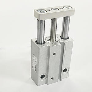 Cylindre pneumatique miniature à trois axes et trois barres SMC (MGJ10-5/10/15/20) Raccords pneumatiques pour les industries pneumatiques - Product Image 1