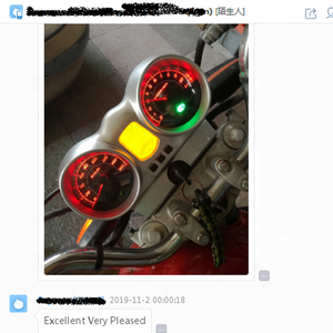 CBX250扭转器CBF250摩托车速度计原始设备制造商37100-KPF-961液晶仪表99% 满意 - Product Image 2