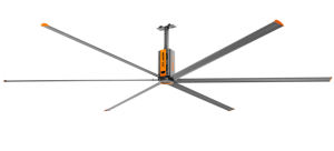 RTFANS 24ft HVLS Industrieller Decken ventilator Werks lager Kühlung Big Ass mit 220V Motor Einfache Installation - Product Image 3