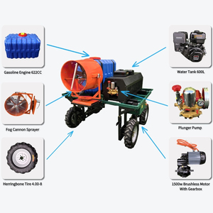 Pulvérisateur robotisé Vigorun SPRY600C pour l'agriculture, pulvérisateurs agricoles CE EPA pour <span class=keywords><strong>quad</strong></span> pour les champs de tournesols - Product Image 3