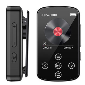 Lecteur MP3 avec écran couleur TFT personnalisé, Bluetooth 5.0, radio FM, lecteur de livres électroniques, enregistreur, prend en charge les cartes TF jusqu'à 128 Go, lecteur de musique portable - Product Image 1