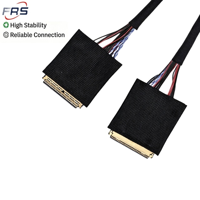 Practical Hot Sale 30pin Lvds to 40pin Edp Converter Assembled LCD TV Full HD Display Lvds Cable