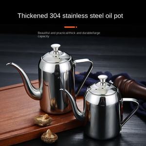 Olla para <span class=keywords><strong>Aceite</strong></span> <span class=keywords><strong>de</strong></span> Acero Inoxidable 304 Ecológica <span class=keywords><strong>de</strong></span> Gran Capacidad con Impresión para Cocina, Contenedor <span class=keywords><strong>de</strong></span> Condimento para <span class=keywords><strong>Barbacoa</strong></span> y Logotipo Personalizado - Product Image 4