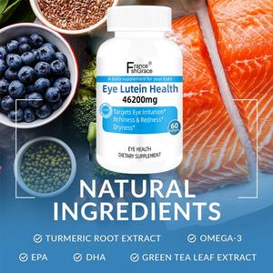 Etiqueta Personalizada, Vitamina para los Ojos en Cápsulas Blandas (60 Unidades), Alivia la Irritación, la Sequedad y la Picazón Ocular en Adultos, Suplemento de Luteína para los Ojos - Product Image 2