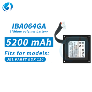 ขายตรงจากโรงงาน แบตเตอรี่ลิเธียมแบบชาร์จได้ IBA064GA 5200mAh สำหรับ <span class=keywords><strong>JBL</strong></span> <span class=keywords><strong>PARTY</strong></span> BOX <span class=keywords><strong>110</strong></span> - Product Image 2