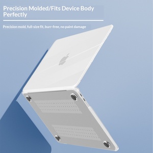 Étui de protection pour MacBook Pro, housse de protection pour ordinateur portable <span class=keywords><strong>Apple</strong></span>, étui transparent en PC cristal pour ordinateur <span class=keywords><strong>Apple</strong></span> - Product Image 3