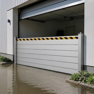 Barriera Portatile <span class=keywords><strong>Antiallagamento</strong></span> per Porte di Casa, Impermeabile con Striscia in Gomma, Pannello di Sicurezza Antialluvione per Emergenze - Product Image 4