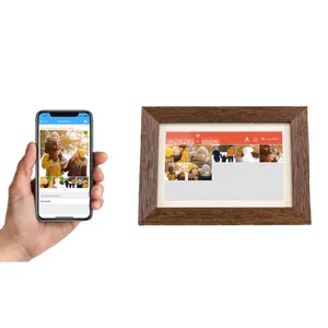 WiFi Digital Picture Frame With 1280 * 800P IPS Touch Screen HD Display Built-in 16GB Storage Digital Photo Frame