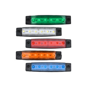 Indicatori di direzione laterali per rimorchio per camion luce di segnalazione per auto freno di avvertimento posteriore fanale posteriore LED 12V 24V spia di avvertimento - Product Image 4