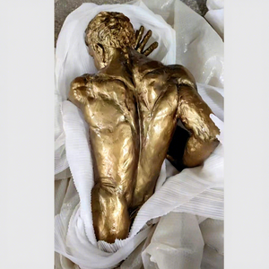 Escultura <span class=keywords><strong>de</strong></span> bronce <span class=keywords><strong>de</strong></span> Metal <span class=keywords><strong>de</strong></span> tamaño real personalizada para interiores y exteriores, estatua <span class=keywords><strong>de</strong></span> hombre desnudo <span class=keywords><strong>de</strong></span> busto <span class=keywords><strong>de</strong></span> bronce humano <span class=keywords><strong>de</strong></span> gran tamaño para colgar en la pared - Product Image 1