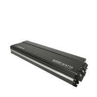 Amplificateurs mono stéréo de classe D Suoer pour voiture, 1 canal, 500w-10000w pour DJ mono avec combinaison de crossovers