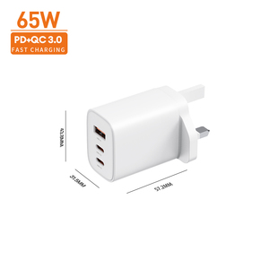 <span class=keywords><strong>Cargador</strong></span> de alta calidad para iPhone 65W <span class=keywords><strong>cargador</strong></span> PD tipo C <span class=keywords><strong>cargador</strong></span> rápido adaptador de corriente de carga para <span class=keywords><strong>xiaomi</strong></span> Huawei - Product Image 6