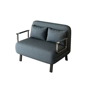 Đồ Nội Thất Nhà Tối Giản Phong Cách Vải Bọc Phòng Khách Sofa Có Thể Gập Lại Thoải Mái Sofa Giường