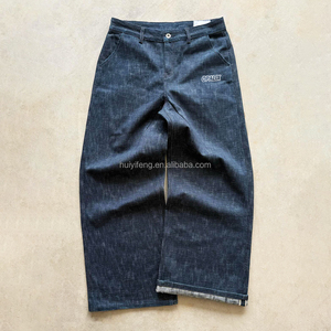 Custom Jeans Suit Clothing Factory Casual Street Fashion Wear chaquetas <span class=keywords><strong>de</strong></span> mezclilla con botones y pantalones vaqueros Set Blue Jeans Set <span class=keywords><strong>para</strong></span> hombres - Product Image 3