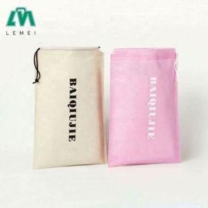 Bolsa Ecológica Reutilizable de PP No Tejido con Cordón, Impresión de Logotipo Personalizado, Corte Ultrasónico, Diseño de Letras con Asa Larga Promocional - Product Image 6