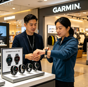 สายรัดแบบแม่เหล็กสำหรับ <span class=keywords><strong>Garmin</strong></span> <span class=keywords><strong>Forerunner</strong></span> 570 265 <span class=keywords><strong>55</strong></span> 255 245 165/Vivoactive 6 5/Venu 4 3 2Plus สายซิลิโคน 20 มม. 22 มม. - Product Image 1