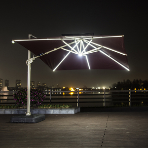 Support de <span class=keywords><strong>parasol</strong></span> moderne pour hôtel, terrasse extérieure, avec base en fer, polyester imperméable <span class=keywords><strong>3x4M</strong></span> - Product Image 6
