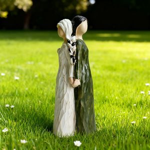 Nuovi Regali per la Festa della Mamma Transfrontalieri, Ornamenti per la Casa con Madre, Figlia e Sorelle che si Tengono per Mano, Decorazioni Artigianali - Product Image 3