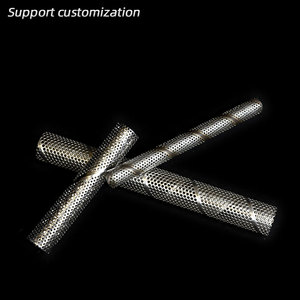 Đục lỗ ống xoắn ốc ống kim loại xốp Ống Lưới dầu cát kiểm soát ống kim loại đục lỗ lọc lõi xương - Product Image 2