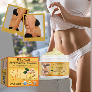 Crema de Jengibre de 50g para Adelgazar y Reafirmar Todo el Cuerpo, Crema Térmica para Masaje Muscular Abdominal, Quemador de Grasa, Producto para Perder Peso - Product Image 3