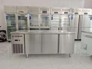 Frigorifero <span class=keywords><strong>da</strong></span> Lavoro Sottobanco per Cucina Commerciale in Acciaio Inox, Tavolo Refrigerato Raffreddato ad Aria con 3 <span class=keywords><strong>Cassetti</strong></span> per Ristorante - Product Image 6
