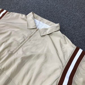 Veste de sport coupe-vent personnalisée costume 1/3 fermeture éclair conception poids lourd grande taille imprimé techniques pour la saison de printemps - Product Image 3