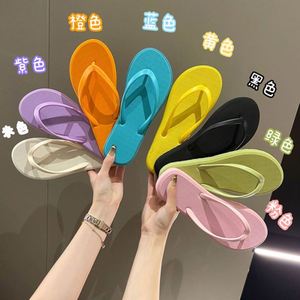 Chanclas universales para exteriores, negras, para playa y mar, con separador de dedos, antideslizantes, para baño, 100% algodón, transpirables, con cierre de gancho y bucle, izquierda - Product Image 3