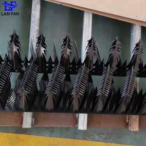 उच्च गुणवत्ता वाले धातु घुसपैठिए मध्यम आकार विरोधी चढ़ाई स्पाइक्स स्टील तार अलगाव सुरक्षा दीवार स्पाइक्स - Product Image 4