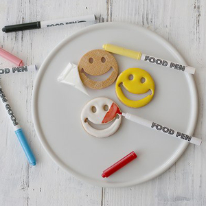 Marcadores de <span class=keywords><strong>Tinta</strong></span> <span class=keywords><strong>Comestible</strong></span> de Plástico de Alta Calidad con Certificación BRC, Multicolores, para Decoración de Pasteles, Herramientas para Pasteles, Doble Punta, para Regalo - Product Image 1
