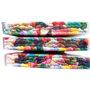 Fil <span class=keywords><strong>à</strong></span> broder en <span class=keywords><strong>coton</strong></span> recyclé polyester fantaisie pour bricolage, vente en gros, fils <span class=keywords><strong>à</strong></span> broder pour point de croix - Product Image 5