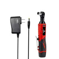 Clé à cliquet électrique à angle de 90 degrés, couple élevé, support de charge, batterie lithium 18V à charge rapide, adaptée aux machines de bricolage
