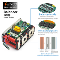 Batterie lithium-ion TPCELL améliorée 4Ah/8Ah/10Ah pour outils électriques Makita 18V, remplacement pour LXT BL1850 BL1840 avec BMS
