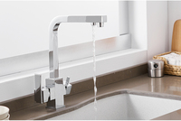 YL-701 Robinets De Cuisine En Laiton Mélangeur Potable Cuisine purificateur d'eau cuisine double poignée évier robinet