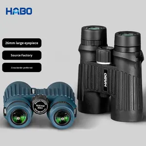HABO 10*42 أنبوب مستقيم مناظير نموذج جديد عالية التكبير HD ضوء منخفض رؤية ليلية السفر التصوير Abs + الزجاج البصري - Product Image 5