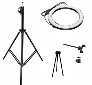 10 pouces LED photographie anneau lumière Selfie lampe anneau lumière avec support de téléphone pour vidéo pour <span class=keywords><strong>Youtube</strong></span> Live <span class=keywords><strong>Tik</strong></span> <span class=keywords><strong>Tok</strong></span> - Product Image 4