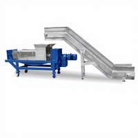 Automatische Dubbele Schroefpers Motor 380V 3kW voor Fruitverwerkingsbedrijven, Restaurants, Hotels, Fruit, Groenten Tian Zhong YZJ-180