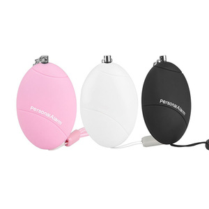 Alarme personnelle portable, porte-clés ovale, sirène d'autodéfense pour femmes et enfants, dispositif de sécurité - Product Image 2