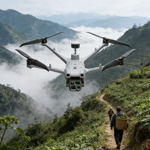 Drone Matrice 4E en plastique avec caméras thermiques haute résolution, GPS, contrôle par application, évitement d'obstacles, idéal pour débutants, double caméra - Product Image 5