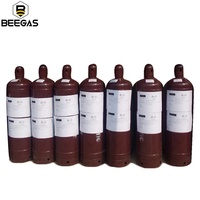 Fournisseur doré bouteille d'acétylène 60l et d'oxygène dissoluble 10.2Kg bouteille de gaz d'acétylène vide prix