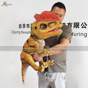 Hàng Mới Về Rối Khủng Long Thực Tế Rối Tay Dilophosaurus Cho Triển Lãm Khủng Long - Product Image 1